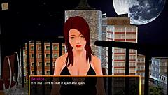 Redhead riding in cowgirl game