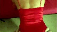Bold beauties in satin lingerie get naughty in POV video