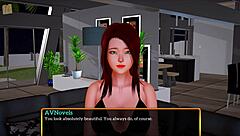 Redhead riding in cowgirl game