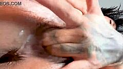 latina amateur fingering to creamy squirt moaning