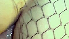 Big tits bouncing while being fucked in the ass in POV video