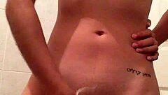 Chava poblana enjoys a private moment of self-pleasure in her room