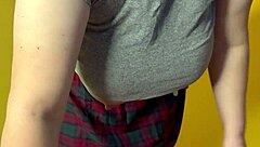 cheating wife collects sperm for impregnation in pov