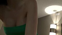 Shy angelina diamanti with big perky tits gives happy ending