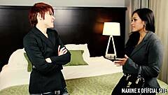 Redhead Lily Cade Doggystyles Submissive Maxine