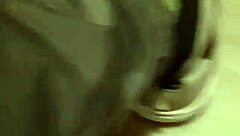 my friend is having fun stepping on and trashing my sneakers with her feet