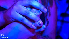 Paola enjoys toe sucking fetish