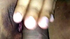 Pornstar fucks shaved tight pussy to wet orgasm