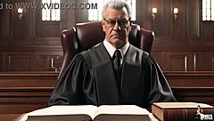 nerdy girl gets stuffed in prison