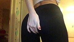 Teen achieves orgasmic pleasure with amateurs