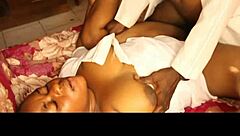 Nigerian nurse works the night shift at the hospital