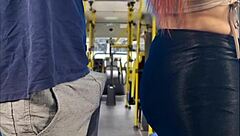 Student groped inside crowded bus?