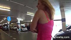 Czech cutie gets seduced and fucked in public POV