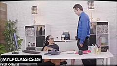Freeuse MILF: Office workers get it on with boss's secretary