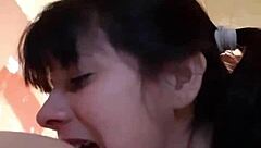 I narrate wanting my ex to see this homemade rimjob