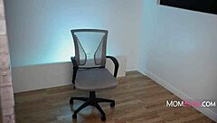A hot milf with uncontrollable desire seduces the police during an interrogation