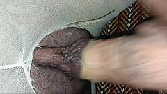Using fake penis to penetrate female student's vagina through pantyhose with hole