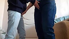 A university teacher and student have sex and both of them reach the climax