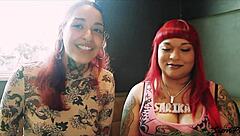 Sipnplay show with Carmen, the tattoo artist