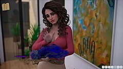 3D visual novel with curvy and cute girls in lust academy 220
