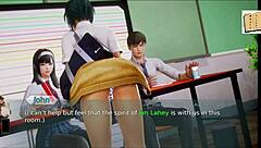 PC gameplay of the text adventure game Academy of Sciences