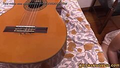 Chubby Aussie hippie gets a sensual oral sex experience from her lesbian partner