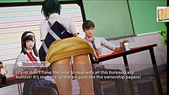 PC gameplay of the text adventure game Academy of Sciences