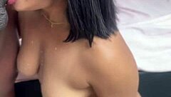 Amateur couple tries out all kinds of fetishes and kinks