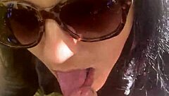 European MILF Calla’s deepthroat skills are quite impressive