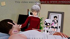 3D harem game with commented gameplay and special sex scenes