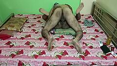 Mature housewife passionately fucks husband while moaning loudly