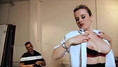 Syren Lee fucks in lingerie