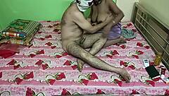 Mature housewife passionately fucks husband while moaning loudly