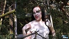 Myfirstpublic pure love hidden in the wood where y is fucked hard