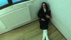 Have you seen the slutty nun squirt after getting fucked in ep 250?
