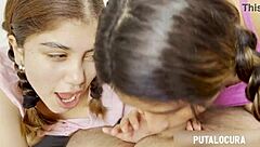 Mature Spaniard Fucks Peruvian Teens Marina and Quetzal!