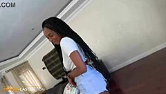 African Casting Natural Ebony Fishnet Lingerie Fucks Bwc Agent Deepthroat Hardcore