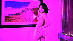 Sexy latina hazel heart dances before anal cowgirl on big black cock