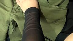 Amateur ballbusting and domination with a hot Latina babe