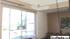 relaxing on white couch with johnny nitro