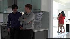 Familyorgasm with step siblings swapping partners after wild party