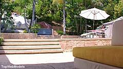 Neela Sky Petite Indian Girl Huge Cock POV