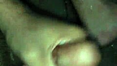 in homemade video, i stroke my cock to orgasm