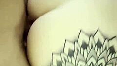 petite busty teen dominated by muscular man in reality scene.