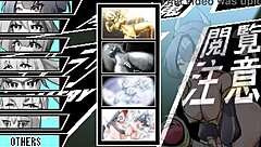 hentai babe says, 'hunt for teachers' in japanese