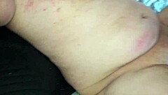 Fat gay gets dominated and fucked in group orgy