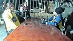 Amateurs Luana Reis and Raf Otaku in live stream