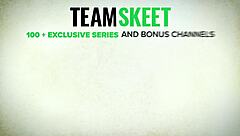 Teamskeet - Hot Goth Stepdaughters Jc Wilds And Eden West Show Stepdaddy Good Time