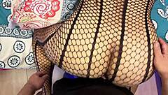 Meeting my stepmother while watching porn makes me horny
