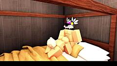 blonde cheerleader returns with her jock boyfriend